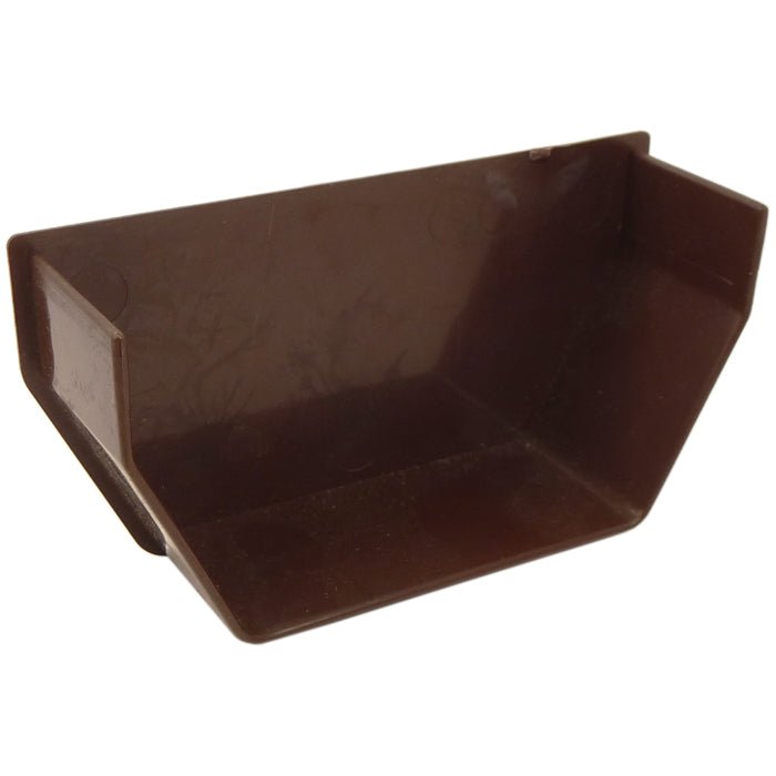 Freeflow 114mm Square Plastic Guttering Internal Stopend - Trusted Building Supplies