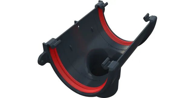 Freeflow 116mm Deep Half Round Guttering Running Outlet - Trusted Building Supplies