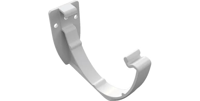 Freeflow 116mm Deep Half Round Plastic Guttering Fascia Bracket - Trusted Building Supplies