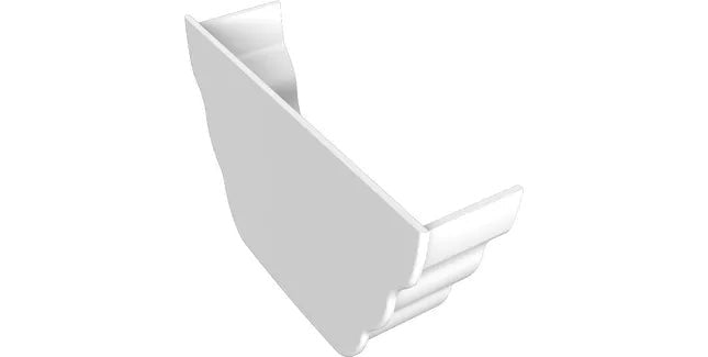 Freeflow 135mm Ogee Plastic Guttering Internal Stopend - Trusted Building Supplies