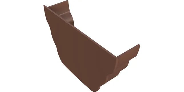 Freeflow 135mm Ogee Plastic Guttering Internal Stopend - Trusted Building Supplies