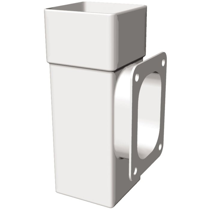 Freeflow 65mm Square Plastic Access Pipe - Trusted Building Supplies