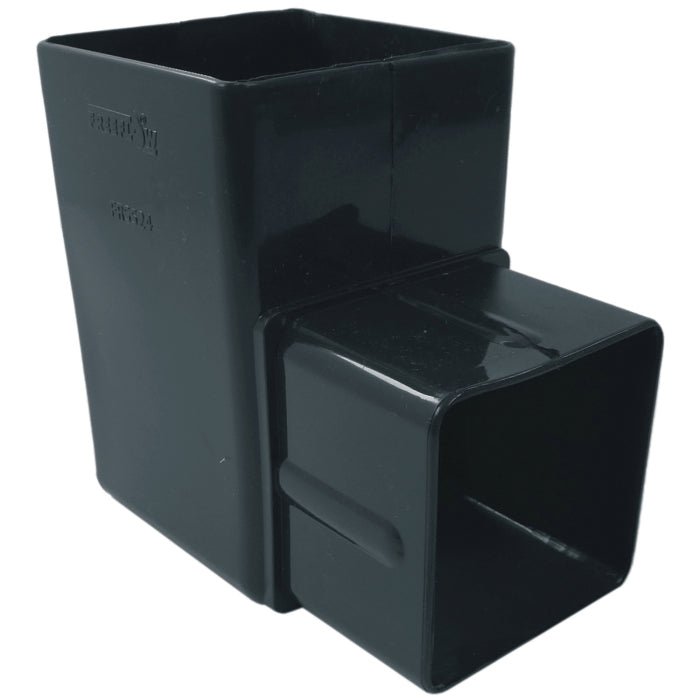 Freeflow 65mm Square Plastic Downpipe Offset Bend - Trusted Building Supplies