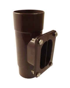 Freeflow 68mm Round Plastic Access Downpipe - Trusted Building Supplies