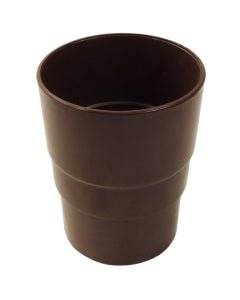 Freeflow 68mm Round Plastic Downpipe Pipe Socket - Trusted Building Supplies