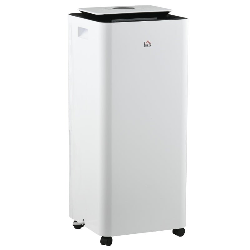 HOMCOM 16L Dehumidifier with Air Filter and 3.5L Tank - Trusted Building Supplies