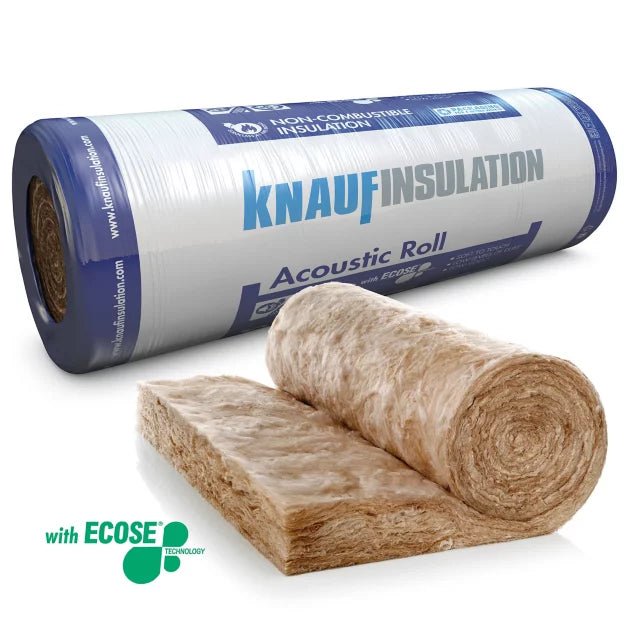 Knauf 75mm Insulation Acoustic Partition Roll APR - 17.4m2 - Trusted Building Supplies