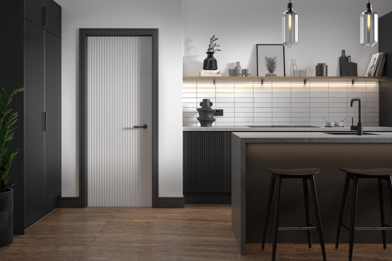 LPD Melbourne White Primed Internal Door - Trusted Building Supplies