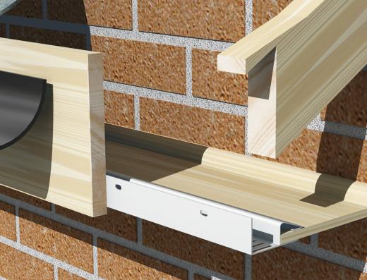 Manthorpe 10mm Continuous Soffit Strip Vent - Pack of 10 - Trusted Building Supplies