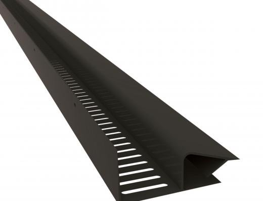 Manthorpe 10mm Continuous Soffit Strip Vent - Pack of 10 - Trusted Building Supplies