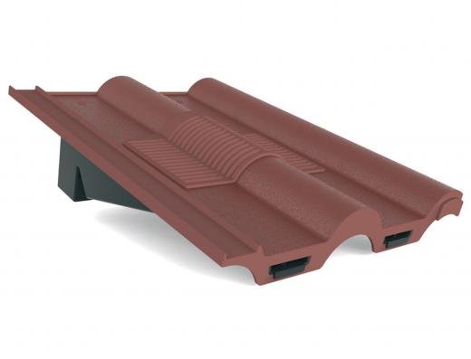 Manthorpe Double Roman In - Line Roof Tile Vent - Trusted Building Supplies
