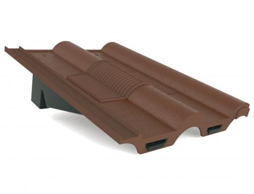 Manthorpe Double Roman In - Line Roof Tile Vent - Trusted Building Supplies