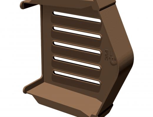 Manthorpe GDV SmartVerge PVCu Eaves Closer - Pack of 2 - Trusted Building Supplies