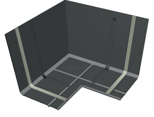 Manthorpe Internal Corner Tray - Trusted Building Supplies