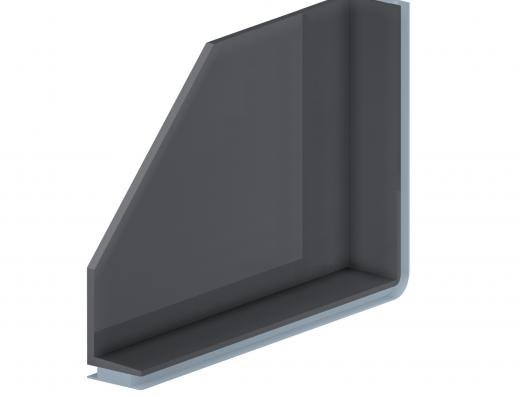 Manthorpe Lintel Tray Stop Ends - 1 Pair - Trusted Building Supplies