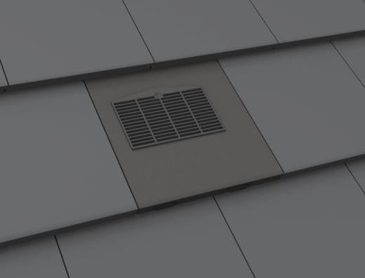 Manthorpe Thin Leading Edge Roof Tile Vent - Trusted Building Supplies