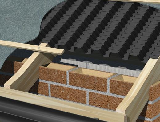 Manthorpe Universal Roll Panel Eaves Vent Tray - Pack of 2 - Trusted Building Supplies