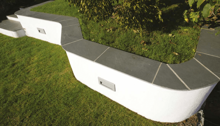 Natural Brazilian Slate Flat Coping Graphite - 450mm x 2200mm - Trusted Building Supplies