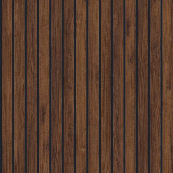 Naturepanel Hydrolock T & G Slat Wall Panel - Warmia Walnut - Trusted Building Supplies