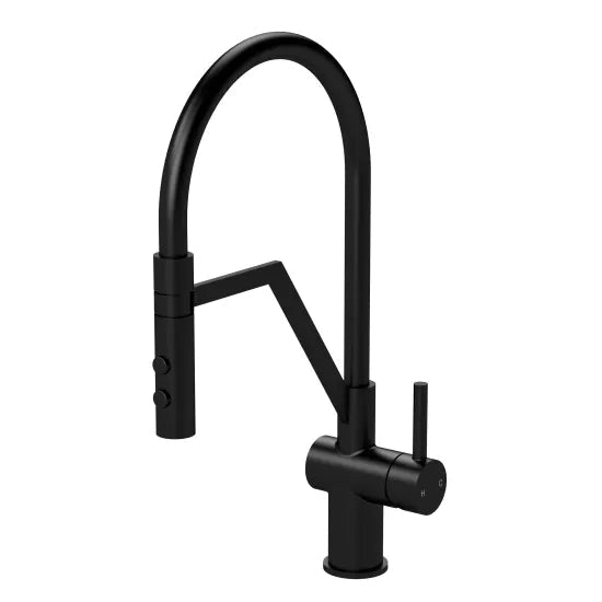 Nuie Ravi Mono Kitchen Sink Mixer Tap Single Lever Handle - Trusted Building Supplies