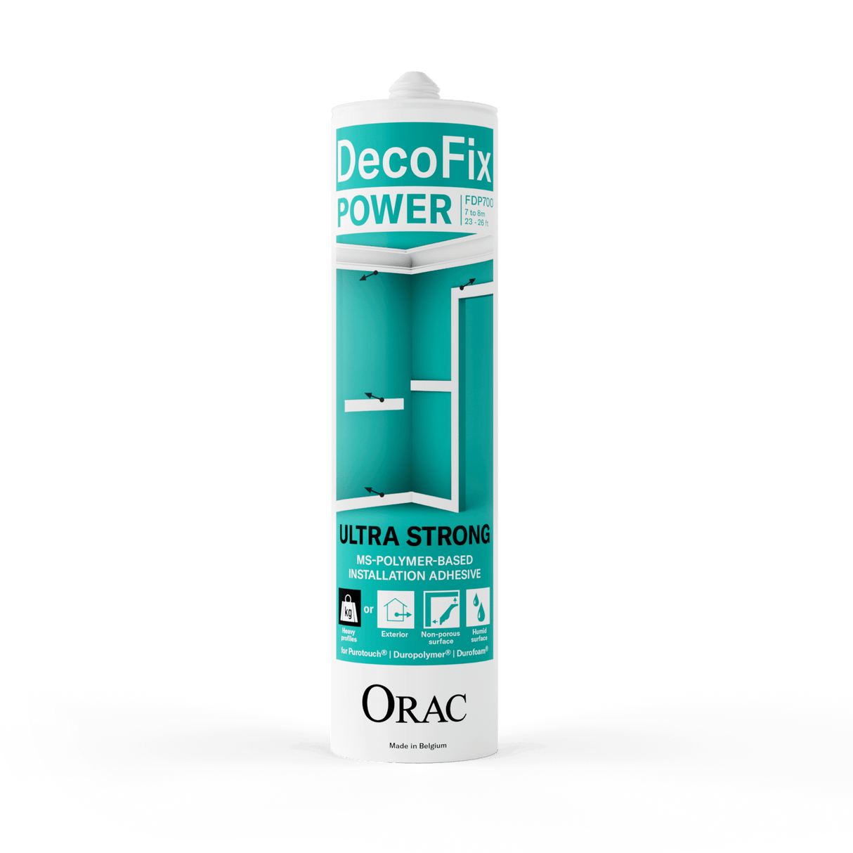Orac FDP700 DecoFix Power Adhesive - 290ml - Trusted Building Supplies