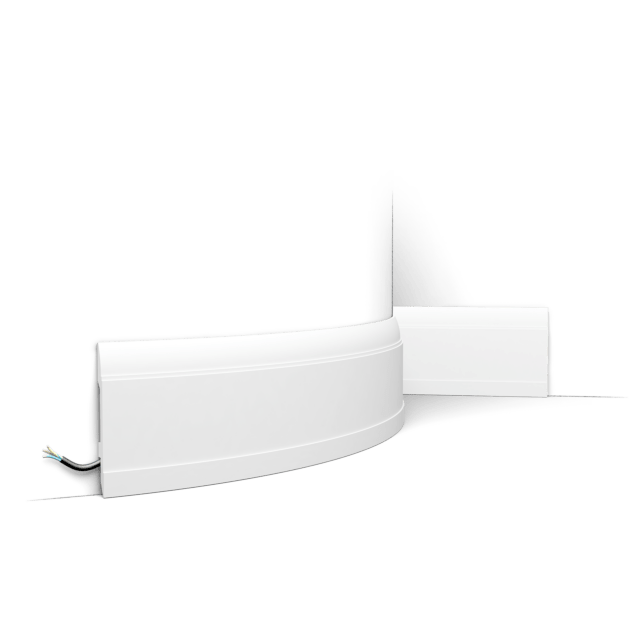 Orac Flexible Lambs Tongue Skirting Board - 2000mm x 18mm x 150mm - Trusted Building Supplies