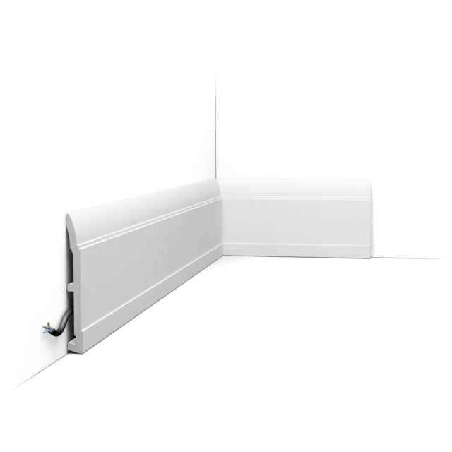 Orac SX104 Duropolymer Lambs Tongue Skirting Board - 2000mm x 18mm x 150mm - Trusted Building Supplies
