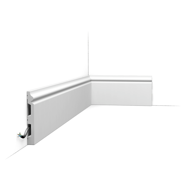 Orac SX118 Duropolymer Tall Ogee Profile Skirting Board - 2000mm x 18mm x 139mm - Trusted Building Supplies