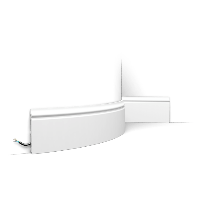 Orac SX118F Flexible Tall Ogee Skirting Board - 2000mm x 18mm x 139mm - Trusted Building Supplies