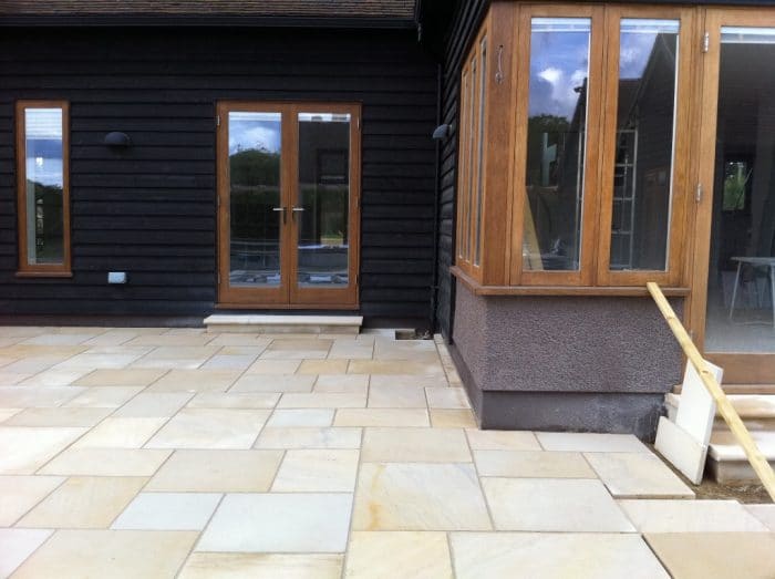 Pave World Chivas Mint Fossil Sandstone Patio Paving Pack - 19.5m2 - Trusted Building Supplies