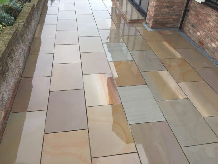 Pave World Chivas Raj Green Sandstone Patio Paving Pack - 19.5m2 - Trusted Building Supplies