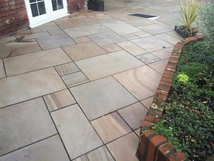 Pave World Chivas Rippon Buff Sandstone Patio Paving Pack - 19.5m2 - Trusted Building Supplies