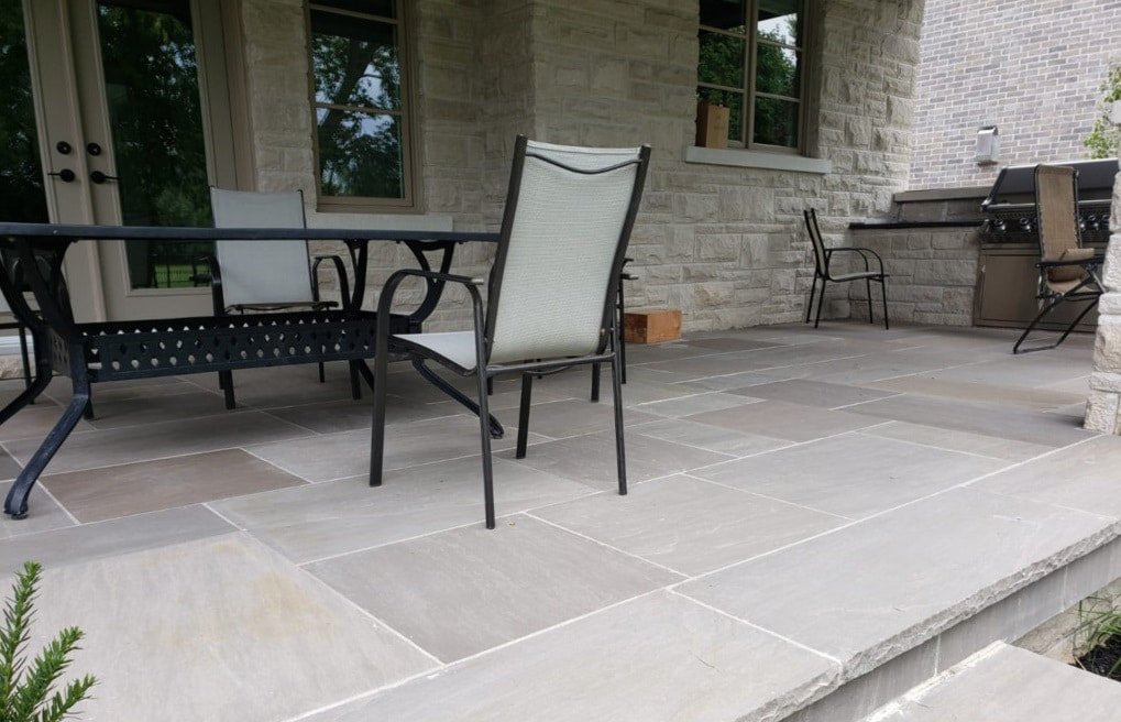 Pave World Traditional Slate Grey Sandstone Patio Paving Pack - 19.5m2 - Trusted Building Supplies