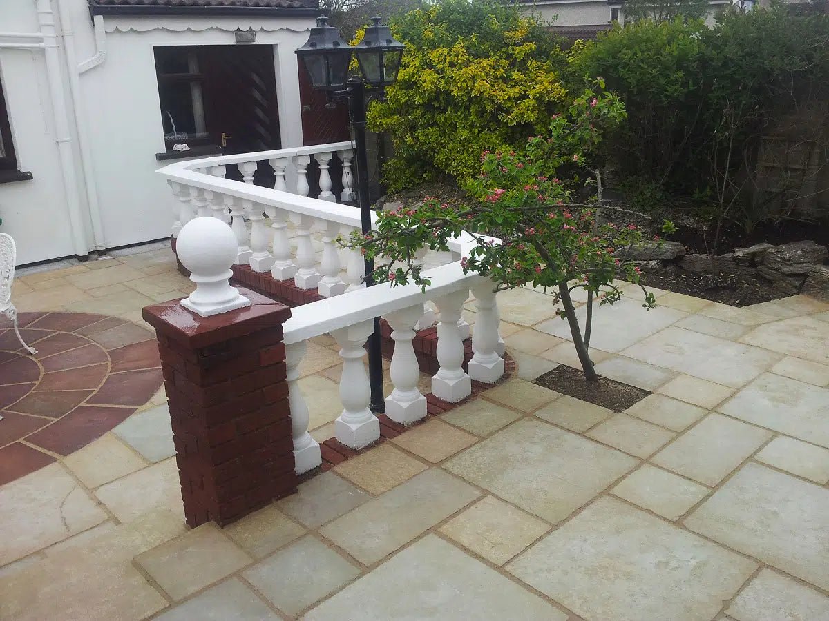 Pave World Traditional Yellow Limestone Patio Paving Pack - 19.5m2 - Trusted Building Supplies