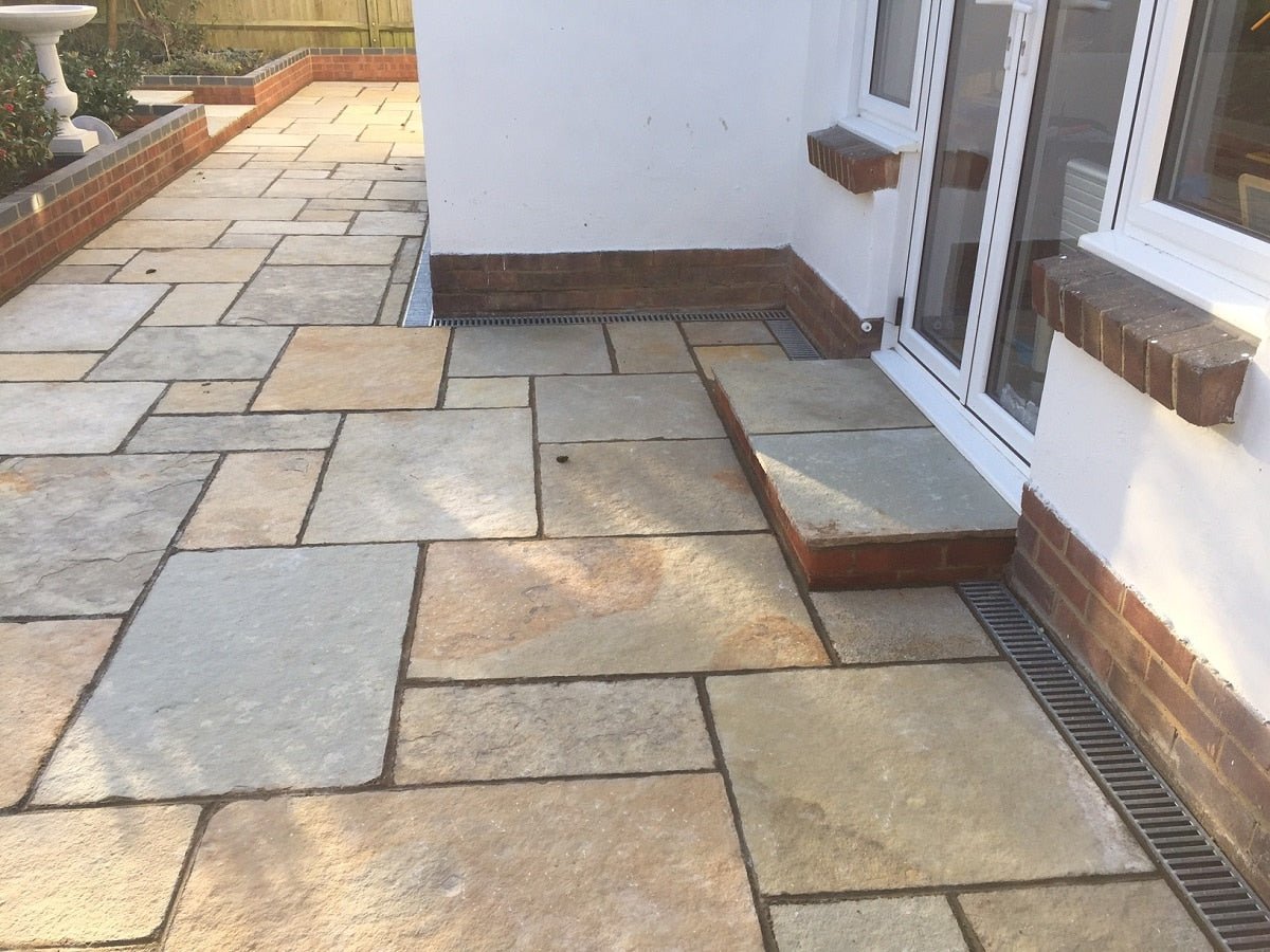 Pave World Traditional Yellow Limestone Patio Paving Pack - 19.5m2 - Trusted Building Supplies