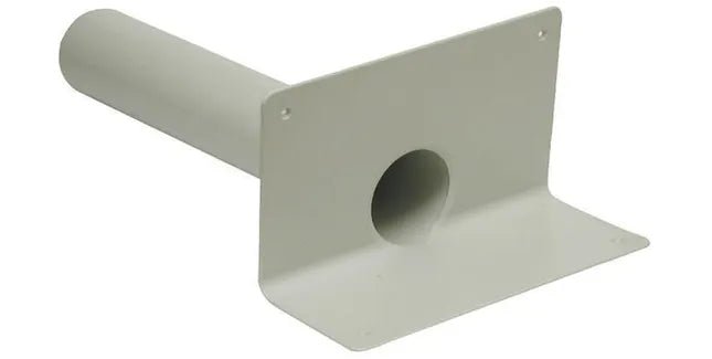 PVC Round Through - Wall Parapet Roof Drain Outlet - Trusted Building Supplies