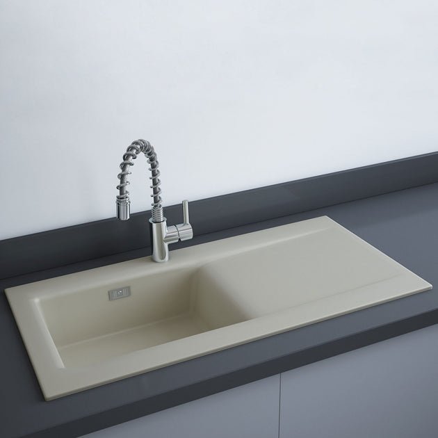 RAK Dream 2 Slim Single Bowl Kitchen Sink - Trusted Building Supplies