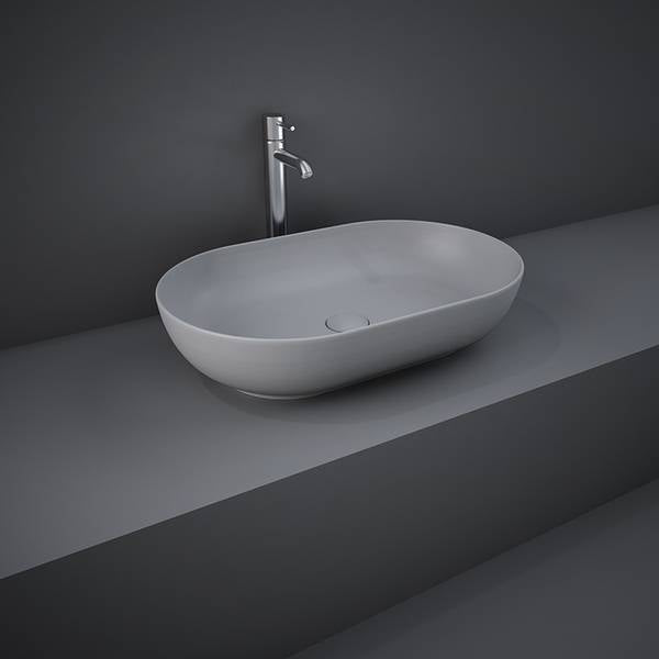 RAK Feeling Oval Counter Top Wash Basin - 550mm - Trusted Building Supplies