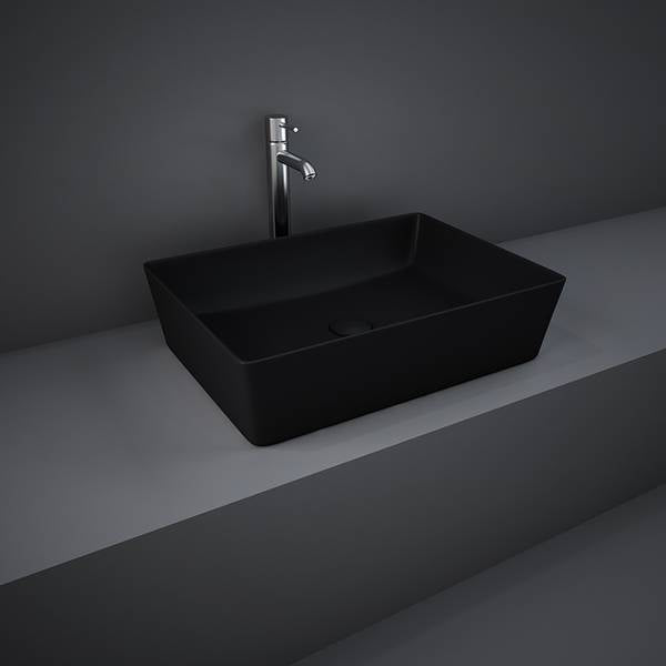 RAK Feeling Rectangular Counter Tap Wash Basin - 500mm - Trusted Building Supplies