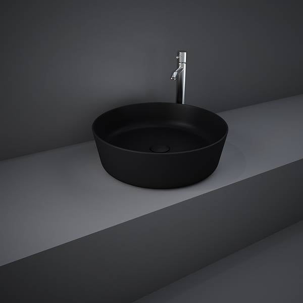 RAK Feeling Round Counter Top Wash Basin - 420mm - Trusted Building Supplies