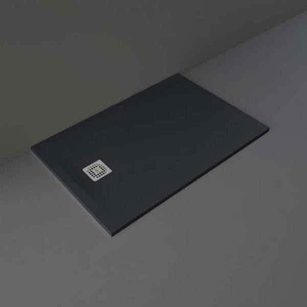 RAK Feeling Shower Tray - Black - Trusted Building Supplies