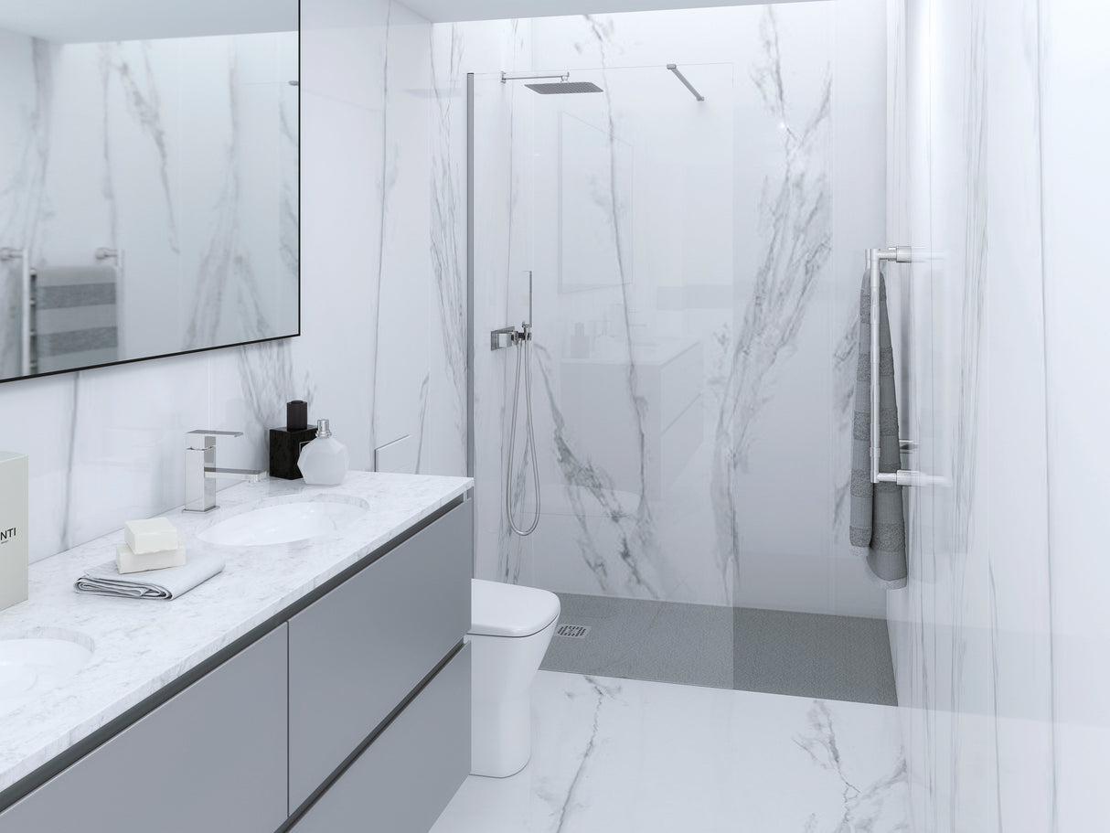 RAK Feeling Wet Room Glass Panel - Trusted Building Supplies