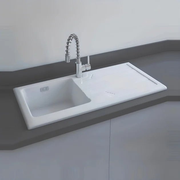 RAK Gourmet 4 Single Bowl Belfast Kitchen Sink - Trusted Building Supplies