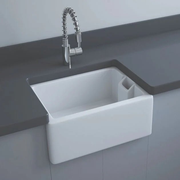 RAK Gourmet 8 Single Bowl Belfast Kitchen Sink - Trusted Building Supplies