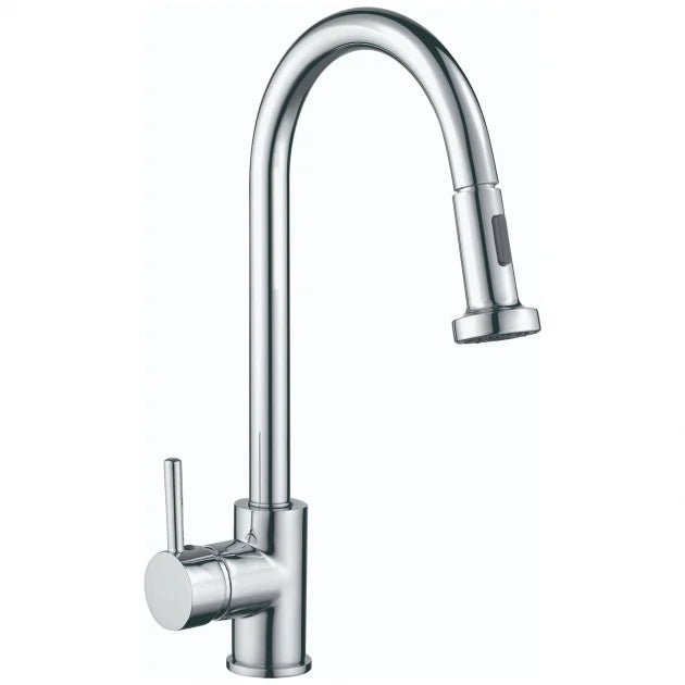 RAK Madrid Pull Out Side Lever Kitchen Sink Mixer Tap - Trusted Building Supplies