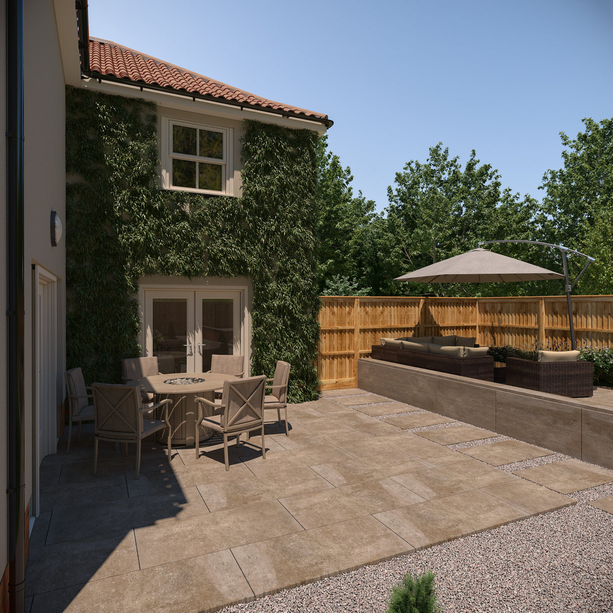 RAK Maremma Stone Copper Porcelain Outdoor Paving Tile 600mm x 1200mm - Trusted Building Supplies