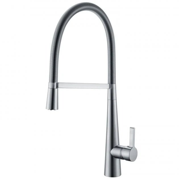 RAK Oslo Pull Out Side Lever Kitchen Sink Mixer Tap - Trusted Building Supplies