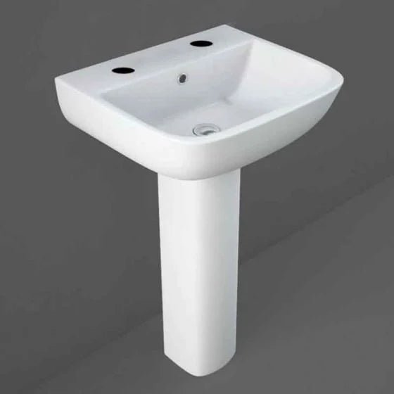 RAK Series 600 2 Tap Hole Basin - 520mm - Trusted Building Supplies