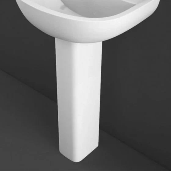 RAK Series 600 Full Pedestal for 520mm Basin - Trusted Building Supplies