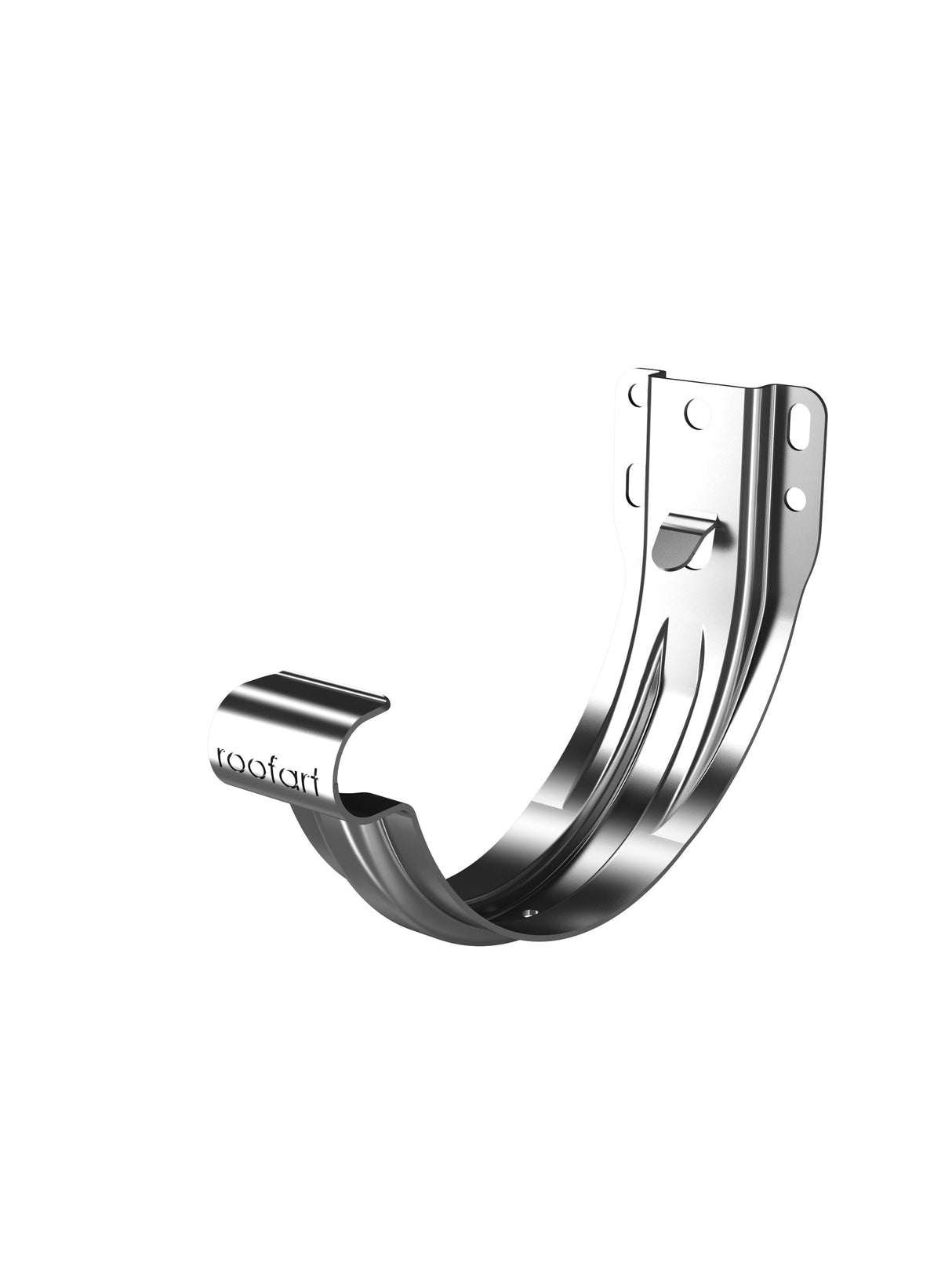 RoofArt 150mm Half Round Galvanised Steel Guttering Fascia Bracket - Trusted Building Supplies
